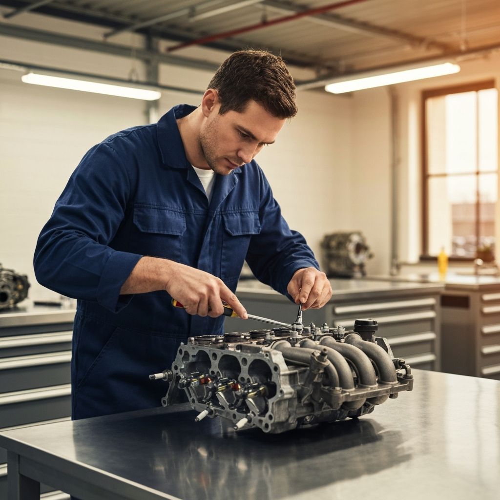 Engine repair service
